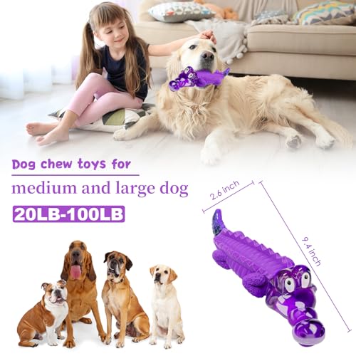 Image of Fuufome Dog Chew Toys for Aggressive Chewers, Tough for Medium Large Breed | Indestructible Nylon for Chewing,Milk Flavor to keep Them Busy,Relieve Boredom