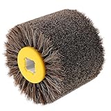 GALPADA Brosse à Polir Graver en Crin de Cheval pour Touret, Roue de Polissage Multifonctionnelle, Accessoire pour Finition de Sculpture et Carrosserie