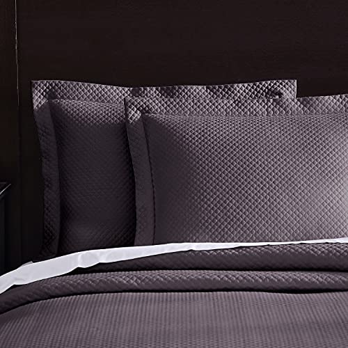 Pure Parima Super Soft Diamond Quilted Coverlet Set For All Seasons, 100% Giza Egyptian Cotton thumb #2