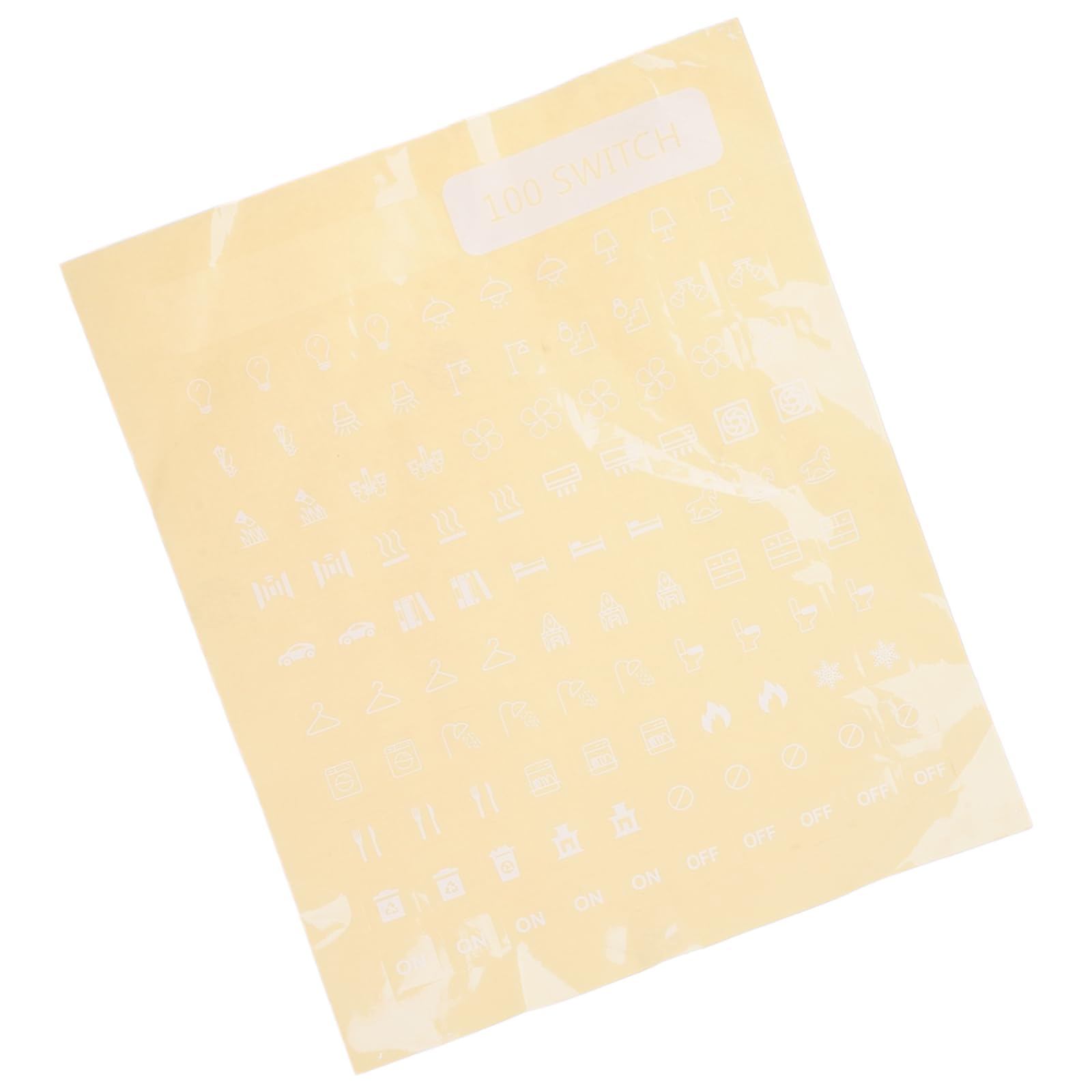 Switchs Panel Labels Light Switchs Label Sticker Home, School Business Adhesive Switches Panels Label Decal Panel Decal