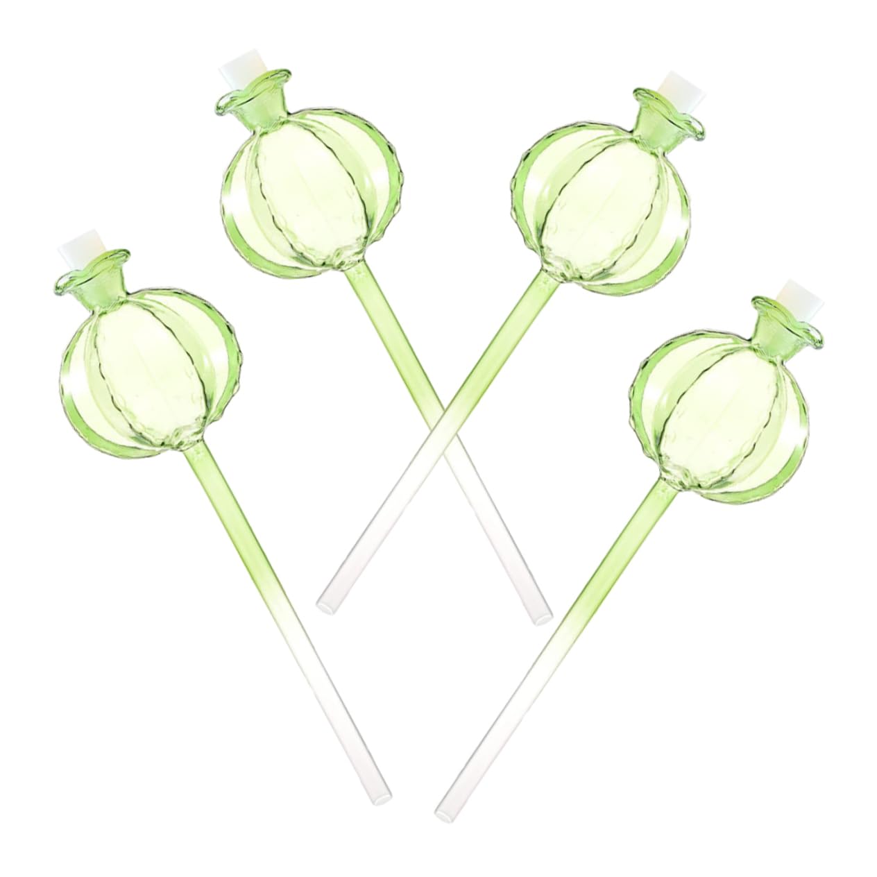 IMIKEYA Globes D’arrosage Automatique Cactus 4 Pièces en Verre Borosilicate