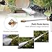 High Pressure Foam Gun Car Wash Sprayer + Washing Towel, Heavy Duty Metal Garden Hose Nozzle with 100cc/3.5oz Plastic Soap Dispenser Bottle, For Gardening, Watering Plants, Floor Cleaning