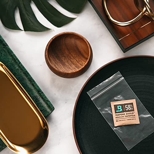 Boveda 58% Two-Way Humidity Control Packs For Storing ½ Oz Of Product – Size 4 – 10 Pack – Moisture Absorbers For Small Storage Containers – Humidifier Packs – Hydration Packets In Resealable Bag #TOP1
