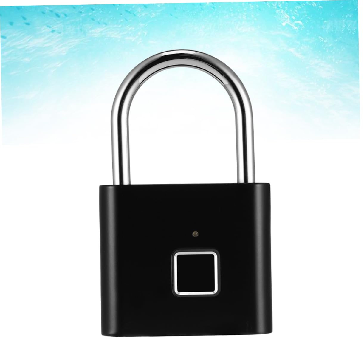 VALICLUD Lucchetto Elettronico Serratura Smart Impronta Digitale e Password in Acciaio Inox 40 Impronte per Valigia e Bagagli Uso Interno ed Esterno