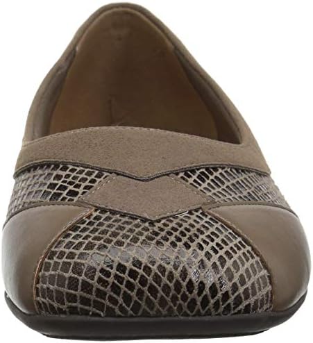 Trotters Women's Sharp Ballet Flat, 10.0 N US, dark taupe | Image 1