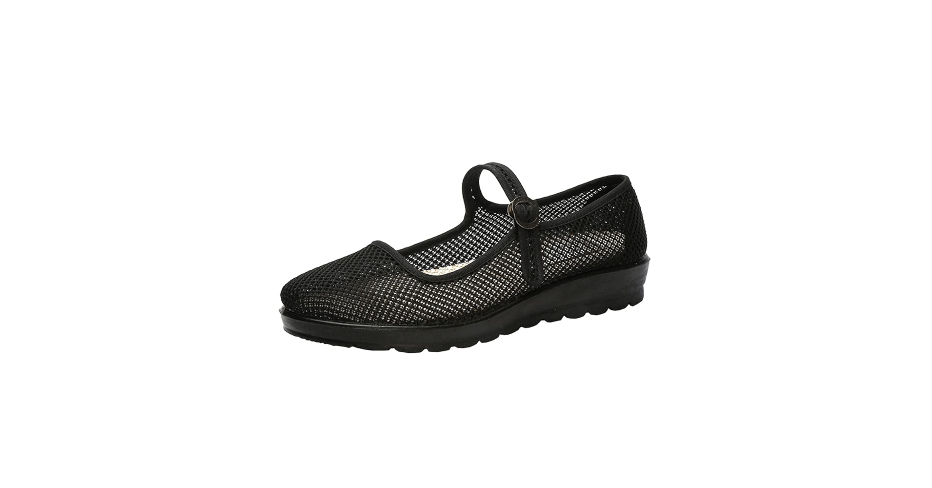 Amazon.com | inupon Womens Black Mary Jane Shoes Mesh