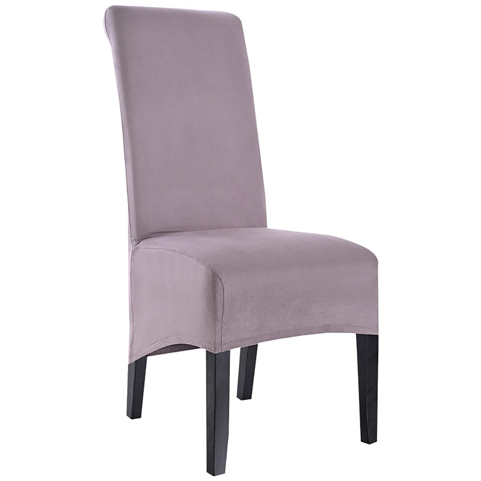 NMVAWIPT Chair Covers For Dining Room, Stretch Removable Washable Slipcovers, High Back Protector For Banquets, Parties, Hotels(#4,2pcs)
