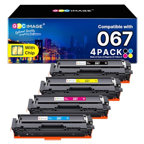 Toner Canon 067H pour impression de documents professionnels i-SENSYS MF656Cdw Pack4