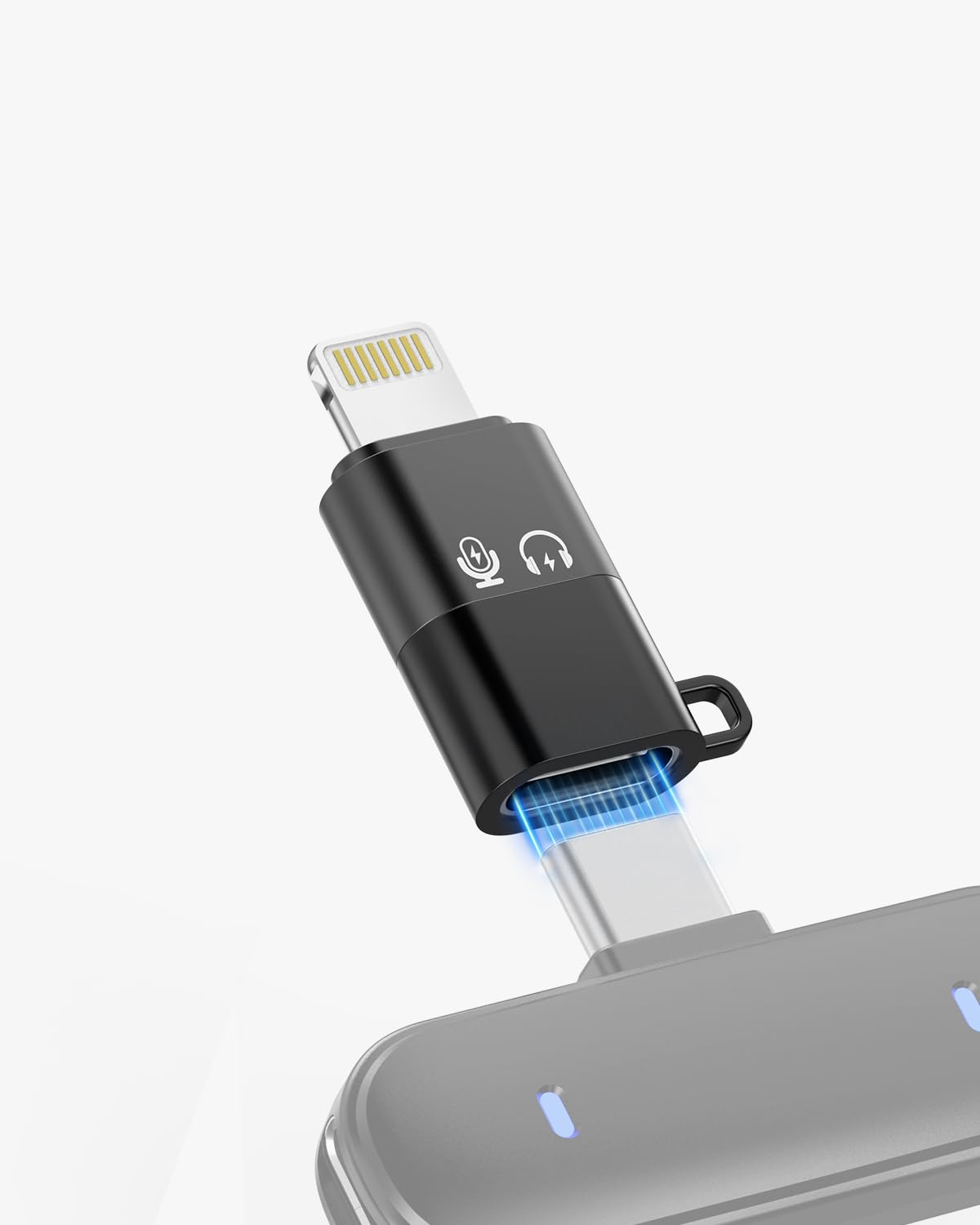 GRENARO USB C to Lightning OTG Adapter for iPhone & iPad, Mic Support | OTG Converter for Microphone, Charging, Type-C Cable to iPhone Converter | Vlogging, Podcast, YouTube Recording-image-25