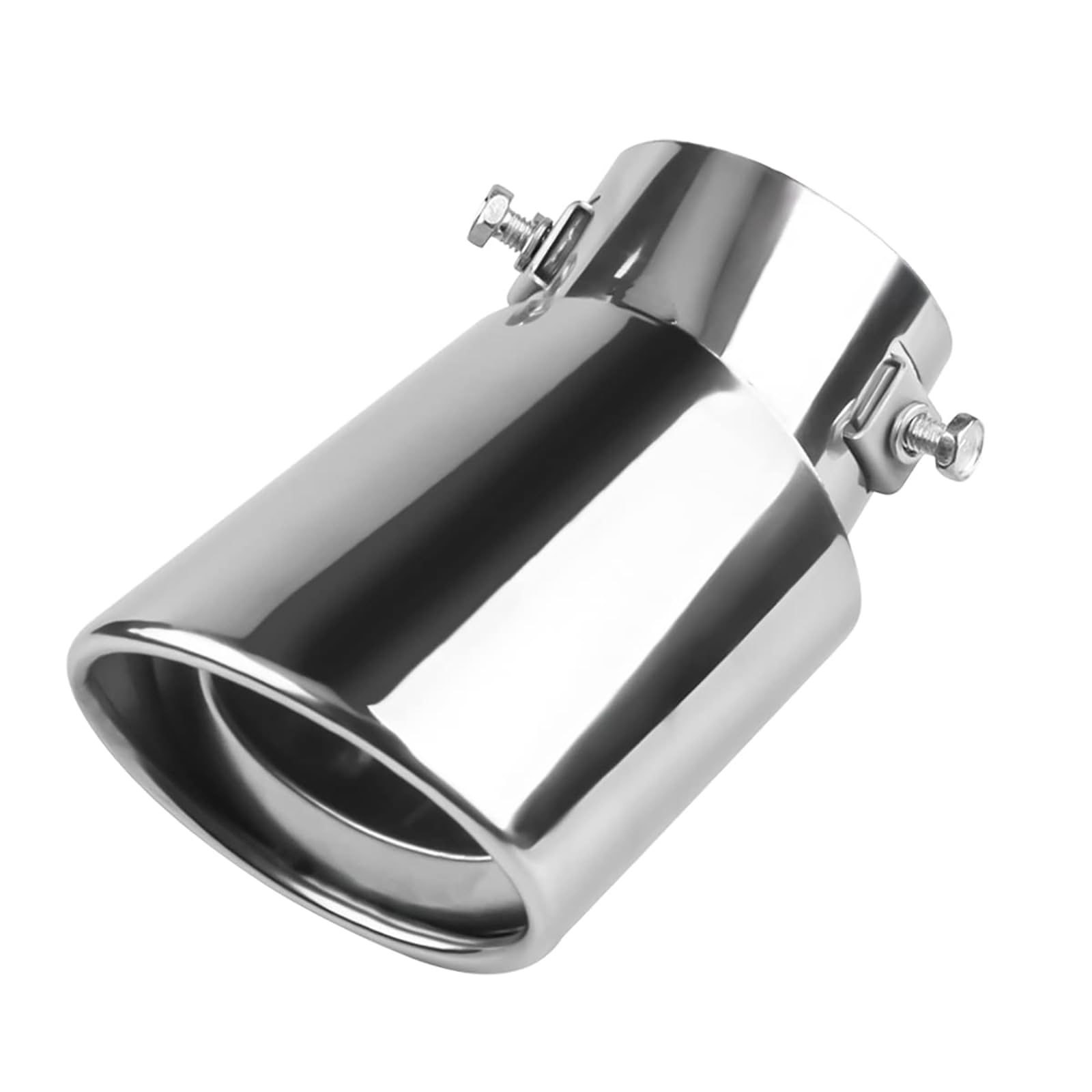 WPJOLOAAX Exhaust Tail Pipe Muffler Tip, for Ford Ranger Wildtrak 2016-2024 Tailpipe Trim Finisher Rear Silencer End Cover Stainless Steel Car Accessories Item