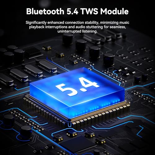 Image of KBEAR BT15 PRO IEM Bluetooth Adapter, Bluetooth 5.4 Module, Waterproof Ear Hook Extra Long Battery Life Wireless Cable, 0.78MM 2-Pin Cable for KZ ZST /ZSTX /EDX /ES4 /AS10 IEM