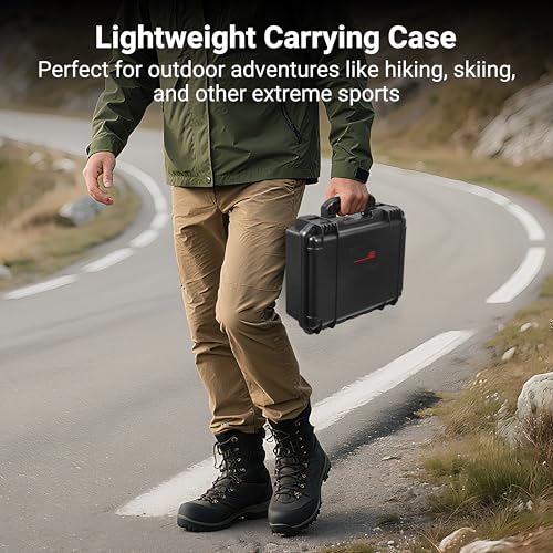 Carrying Case for Insta360 X4 Air/X3 Accessories, Waterproof Hard Case - image 6
