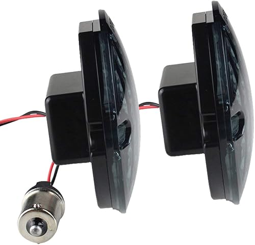 Miniatura 3 de ZYTC - Juego de 2 micas Touring OEM ahumadas de 3.25 pulgadas para motocicleta Harley Davidson, Electra Glides