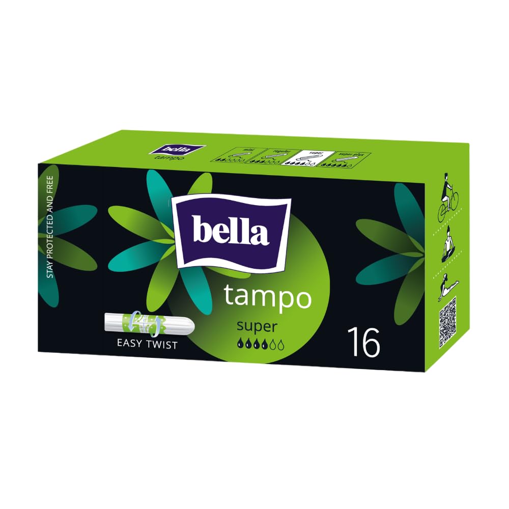 Bella Tampon Mini for Women | High Absorbtion | For Heavy Flow | Soft & Safe Protection | Pack of 4 | 8 Pcs Each (B08H69BQ3N) Amazon Price History, Amazon Price Tracker