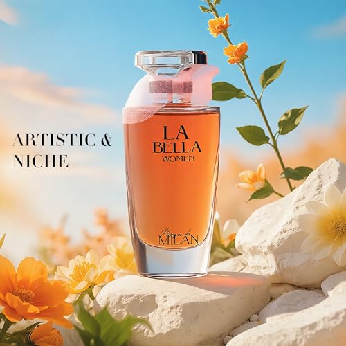 Image of AFLUXE LA BELLA, Perfume for Women, Long Lasting EDP, Feminine Scent, Delicate Fragrances for Women, Day to Night Wear, 3.4 Fl Oz (LA BELLA)