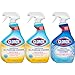 Clorox Disinfecting All-Purpose Cleaner 32 Oz and Disinfecting Bathroom Cleaner, Household Essentials, 30 Oz, Pack of 3