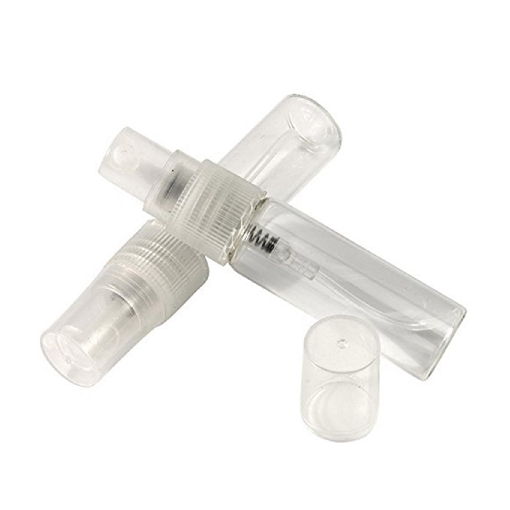 100Pcs Mini 5Ml Vidrio Recargable Perfume de Viaje Botella Vacía Atomizador Bomba