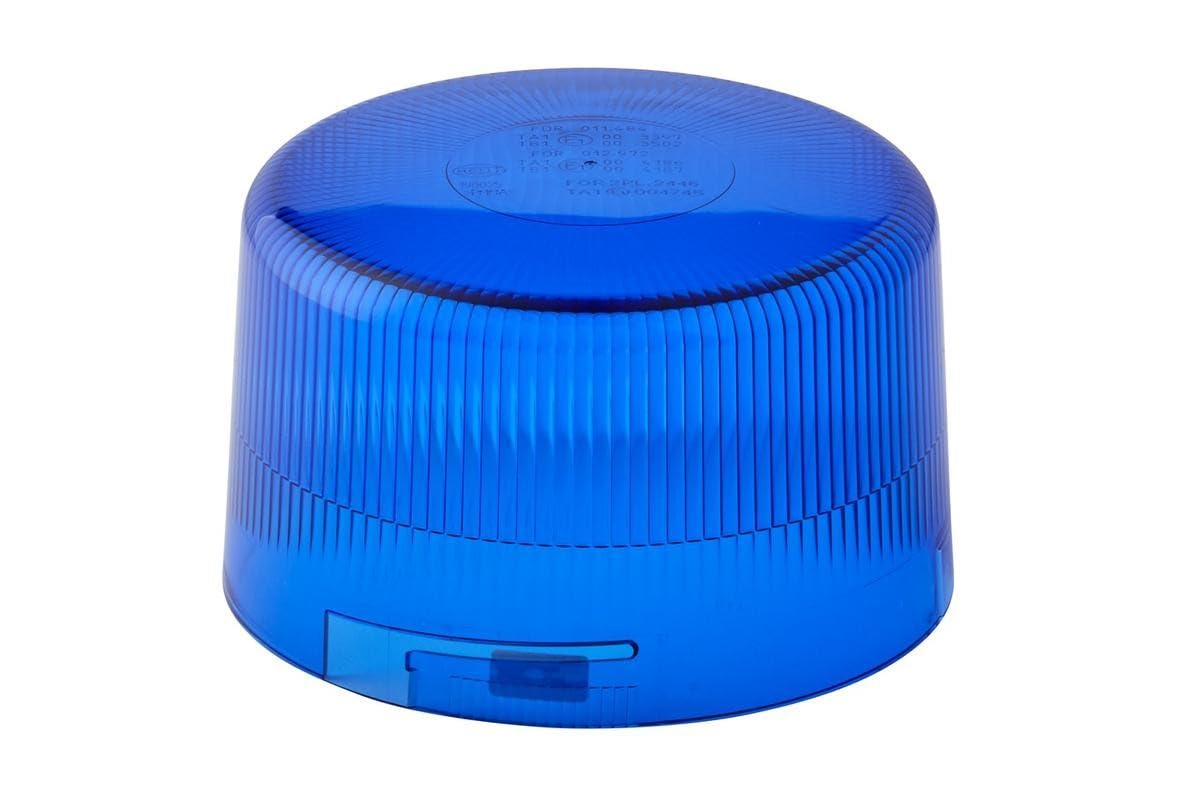 HELLA 2XD 012 972-121 LED-Luce identificazione lampeggiante, KL 7000, 12/24V, blu, Fissaggio magnetico, Cavo 600mm, Spina DIN ISO 4165