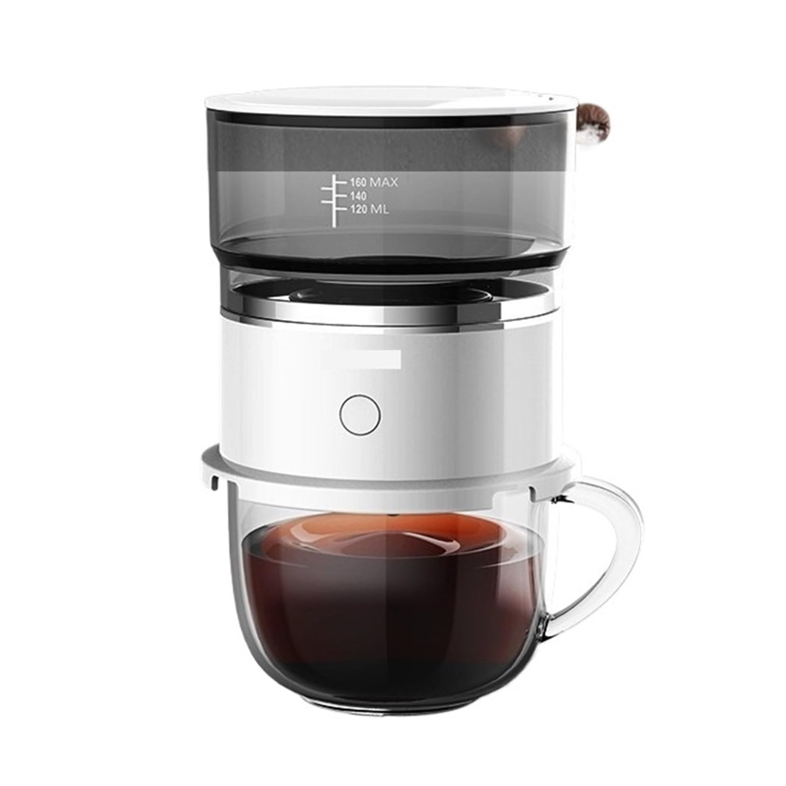 Macchina da Caffè Espresso Portatile, Macchina for caffè automatica a goccia, macchina for caffè espresso portatile a pressione manuale, perfetta for viaggi, campeggio, casa e ufficio. per viaggi, cam
