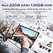 DMOAO Android Tablet 2025 Tablets with 22GB RAM+128GB ROM/ 1TB Expand, 8000mAh Battery, Octa-Core 2.0GHz CPU, 5G WiFi, GPS, 10.1 Inch FHD IPS 2 in 1 Tablet PC with Keyboard/Mouse-Sliver