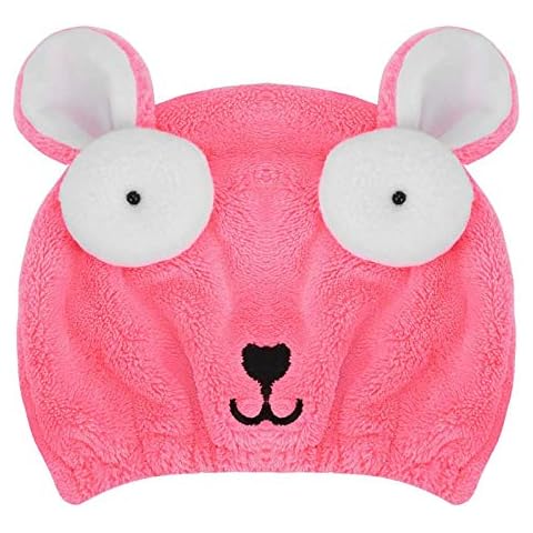 Mikrofaser Haarturban Schnelltrocknend Saugfähig Turban Haartrockentuch Handtuch Kopftuch Süßes Trockenes Haar Turban-Kappe Turban-Kappe Saugfähig Handtuch Kopftuch Haar Trocknendes Tuch Cover