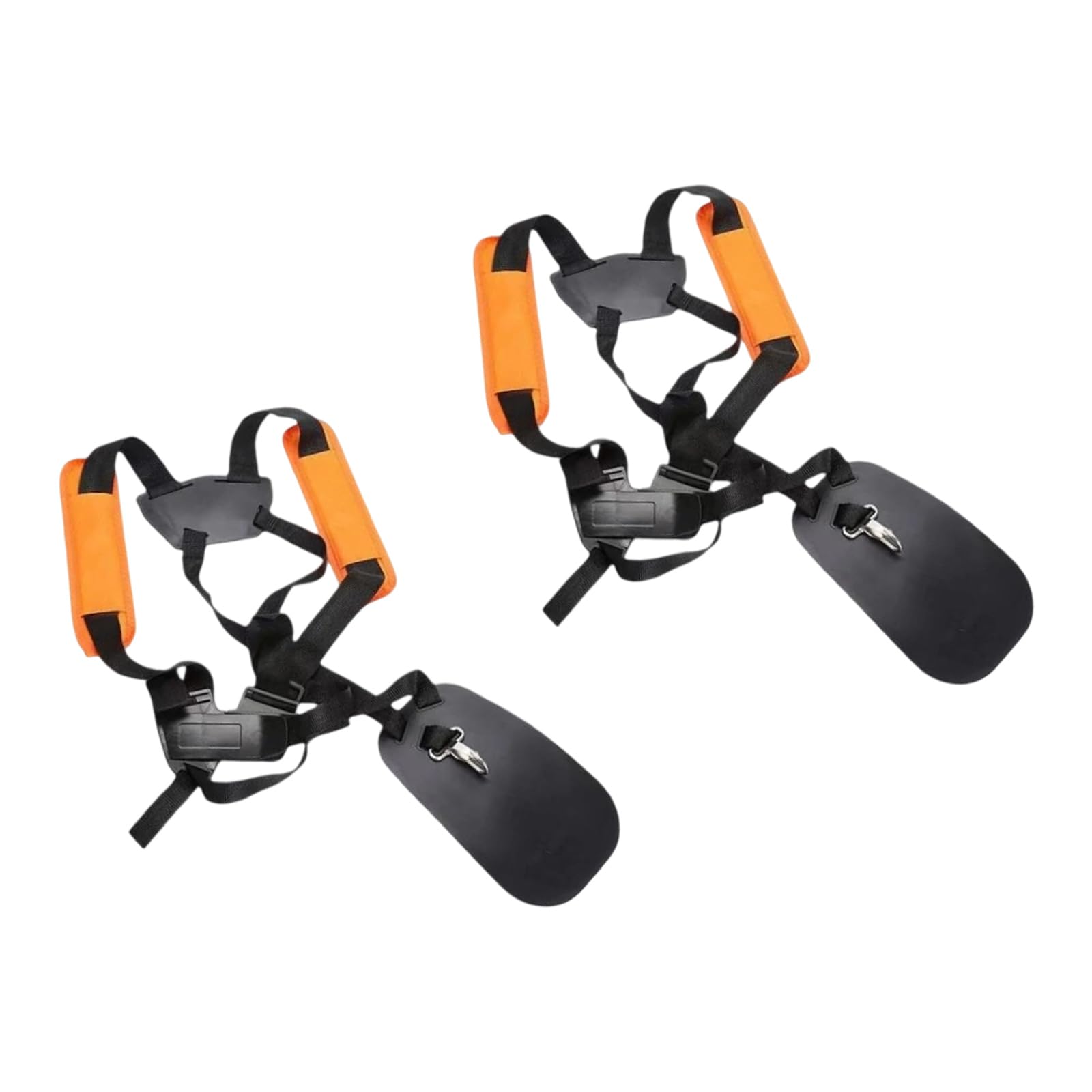Pffiocix Reinforced Ergonomic Back Harness For Lawn Mower With Swift Adaptive Buckle And Wide Padded Belt