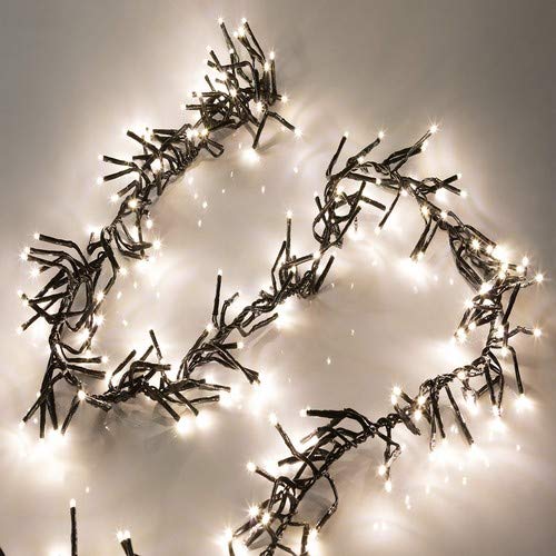 Preisvergleich Produktbild LED Büschel-Lichterkette, warmweiß, 384 LEDs
