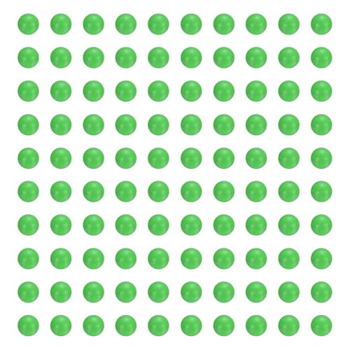 Bolas de plástico sólido de 9/32 uxcell esferas verdes G2 de polipropileno denso
