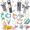 15Pcs Baby Wrist Rattles & Foo...
