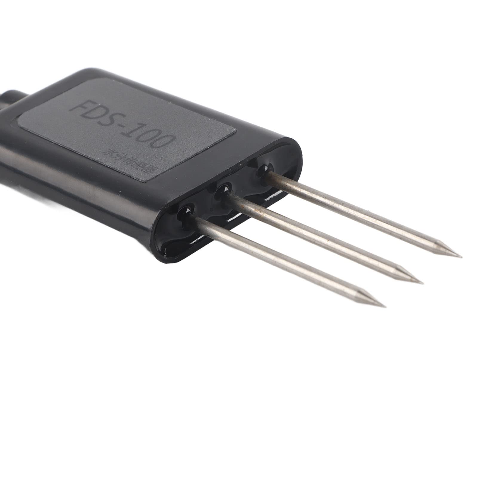 lyrlody Sensore di umidità del Suolo IP68 Misuratore di umidità del Suolo ABS Misurazione FDR da 0 a 100% Sonda in Acciaio Inossidabile con Risposta 2 Secondi per Utenti di Irrigazione Agricola in