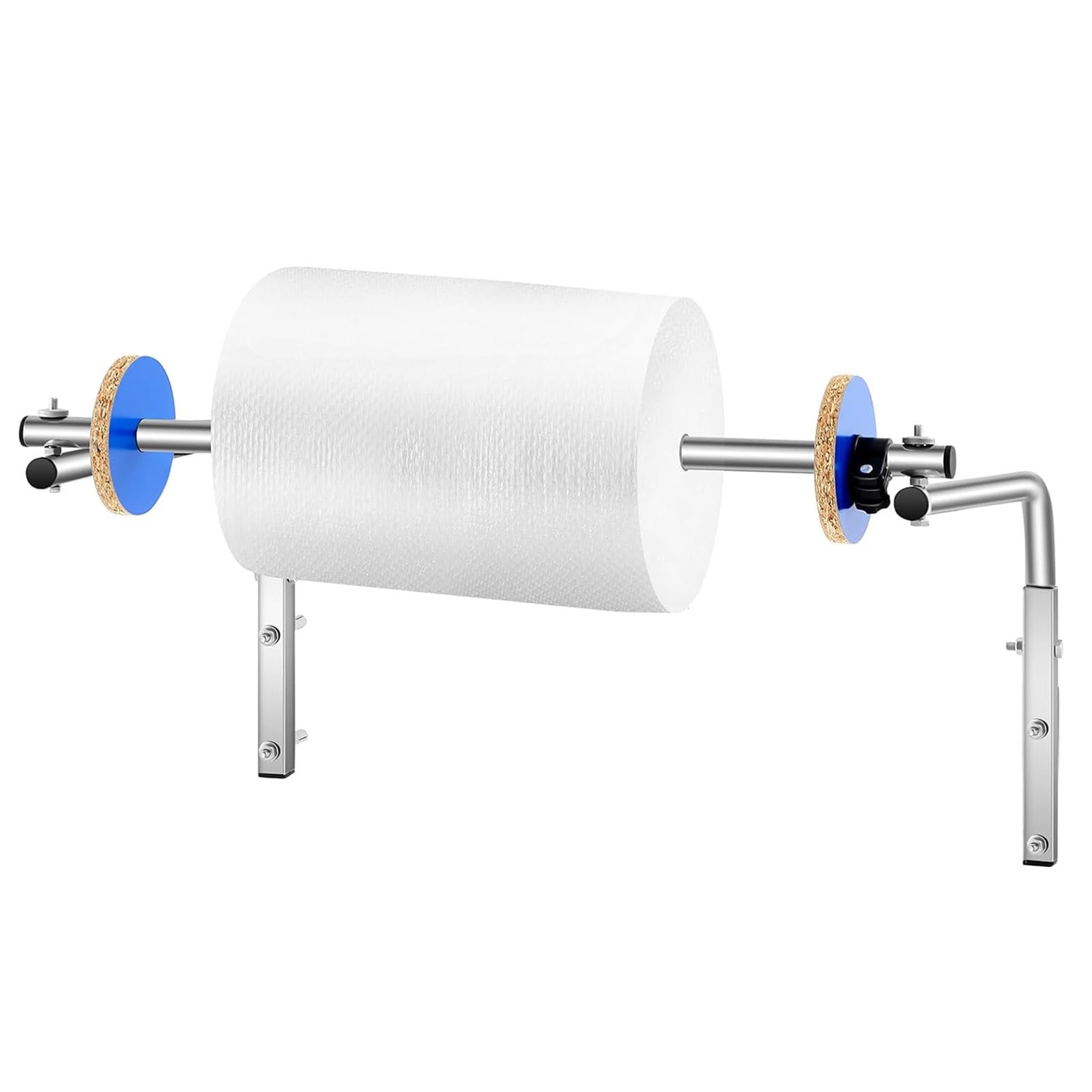 Dispensador de rollo de burbujas para montaje en pared, pequeña máquina de plástico para envolver burbujas, soporte de envoltura de burbujas para taller, fábrica, logística, embalaje de almacén