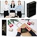 Fulmoon 24 Pcs Inspirational Pen Boxes Empty Thank You Pen Boxes for Ballpoint Jewelry Display Motivational Quote Cases Appreciation Gifts for Employee Teacher Coworker Office Team(Black)
