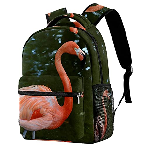 Sac à dos voyage flamant rose : fini les affaires mouillées grâce au porte-bouteille