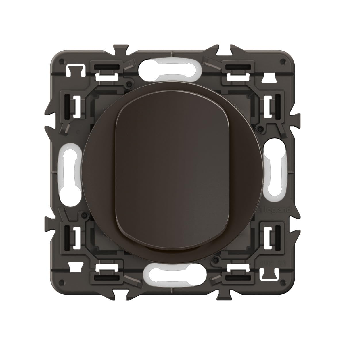 Interrupteur Legrand lumineux noir pour un couloir moderne et sécurisé