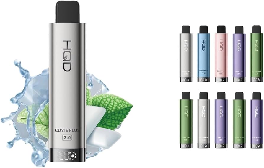 使い捨てシーシャ★☆８本セット☆★(4種類×各2本) Amazon | 電子タバコ シーシャ 12000回吸引 HQD GLAZE ニコチンゼロ