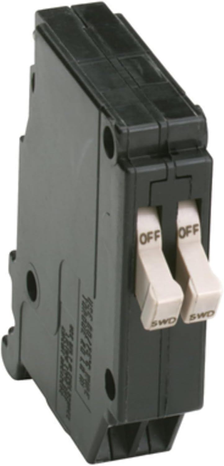 CUTLER HAMMER CHT1520 1 Pole, 120/240VAC, 15/20 AMP, Circuit Breaker, Twin