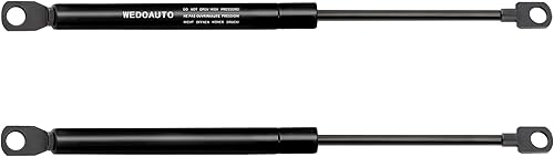 Miniatura 5 de Qty2 - Puntales universales de soporte de elevación, amortiguadores de resorte, varillas de apoyo de longitud extendida de 10 pulgadas, longitud