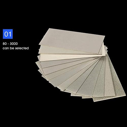 Miniatura 3 de 320 Grit 6.7 * 3.0 in diamante afilar piedra afilador de cuchillos kit hogar y jardín herramienta sacapuntas de grano extra fino