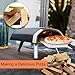 Pizza Oven Wood - Kiln-Dried Oak Wood for Pizza Ovens, 6-Inch Barkless Logs, Ideal for Ooni, Gozney, Solo Stove, and Other Wood-Fired Pizza Ovens, Grills, and Smokers - Approx. 12 lbs