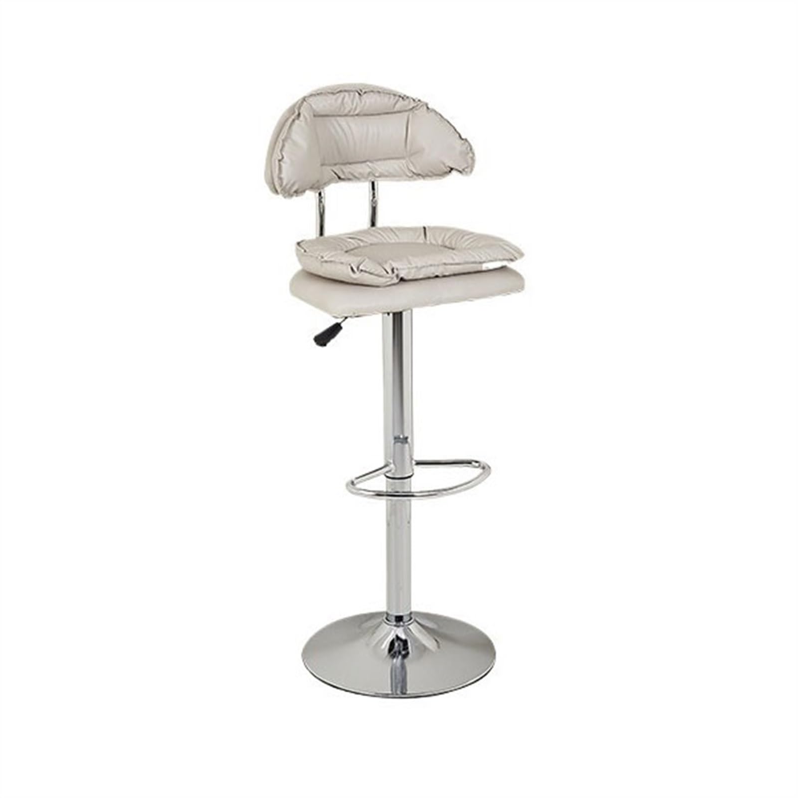 Eines B Home Ar Furniture Light Luxury Ackrest Household High Chair Modern Creative Soft Package Lift Ar Chair Simple Rotatable Chair Counter Arstool(B)