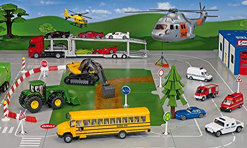 SIKU 3731, US-Schulbus, 1:55, Metall/Kunststoff, Gelb, Öffenbare Türen – Bild 7