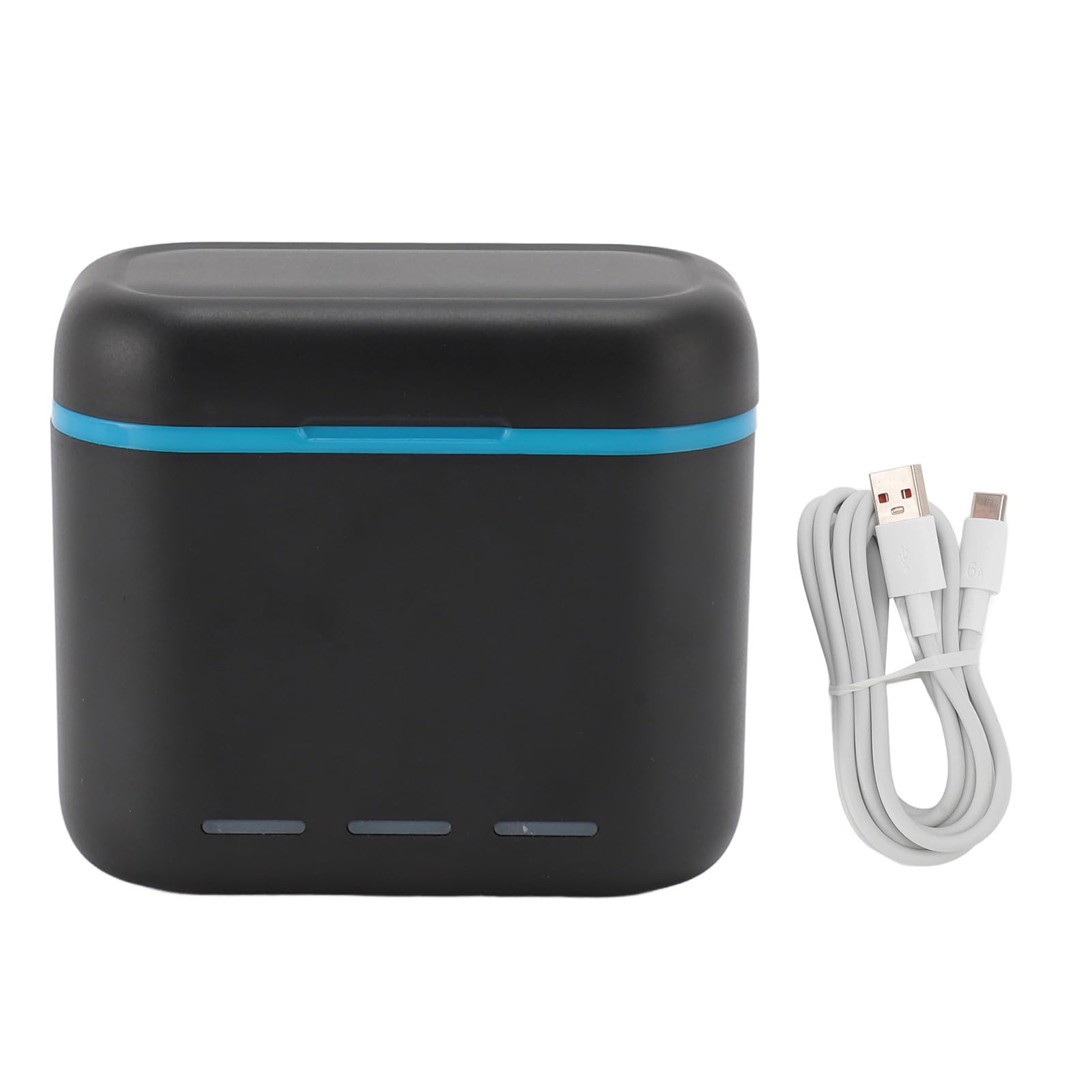 Camera Battery Charging Box Type C Fast Charging 2 Slot Battery Charger Storage Case for Insta 360 X3