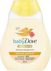 Baby Dove Shampoo Hidratação Glicerinada 200 ML