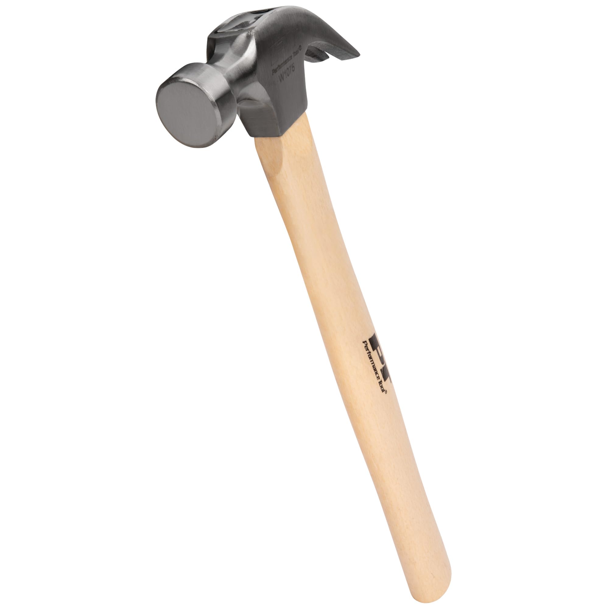 Performance Tool W1075 - Martello da carpentiere con manico in legno, 226 g