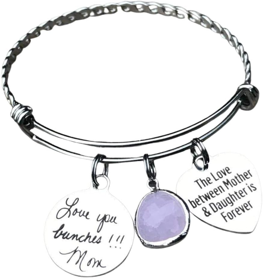 Handwriting jewelry, handwritten, personalized bracelet, signature gift, Custom handwriting bracelet, mom gifts, grandma, remembrance