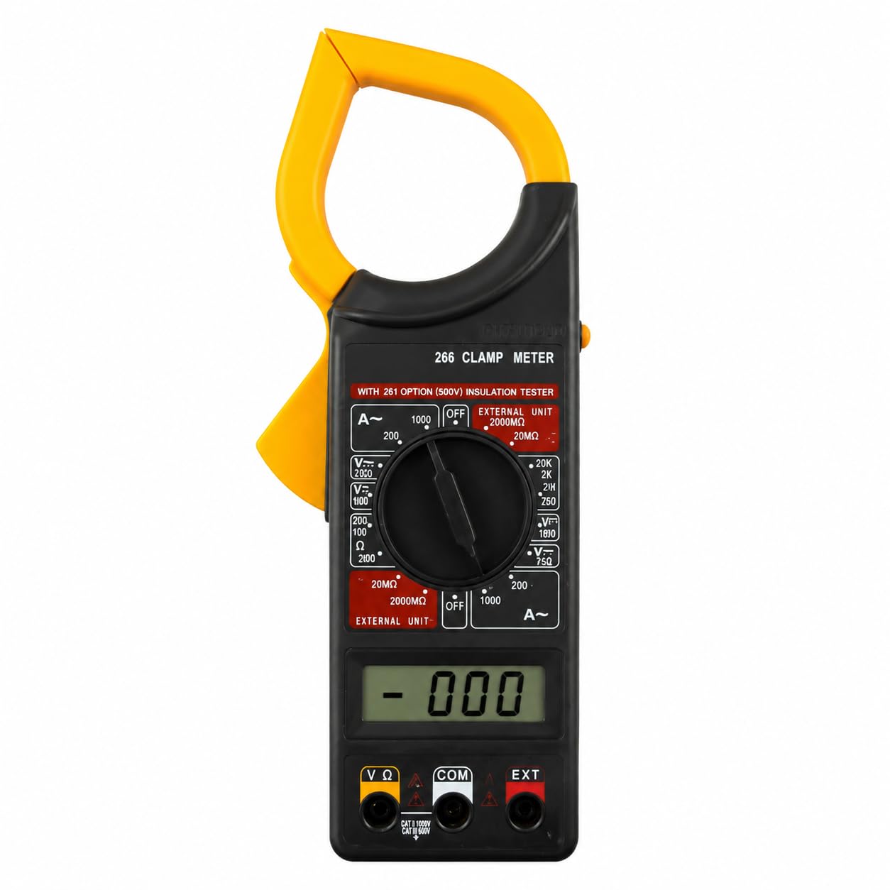 WHDZ Digital Clamp Meter with LCD Display | AC/DC Voltage, AC Current, Ohm Resistance, Continuity Buzzer & Data Hold | Electrical Clamp Multimeter for Electricians & Home Use-image-16