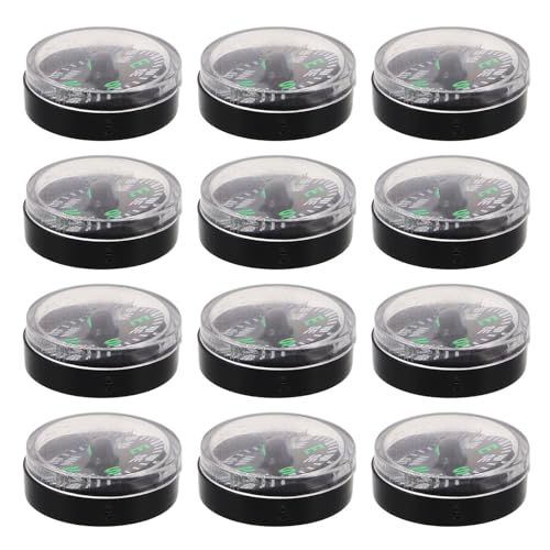 Brújula Plástica Negra 20mm Pack 12 Unidades miniatura 1