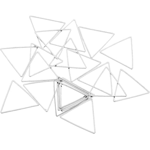 Geometric Dangle Earrings 20mm