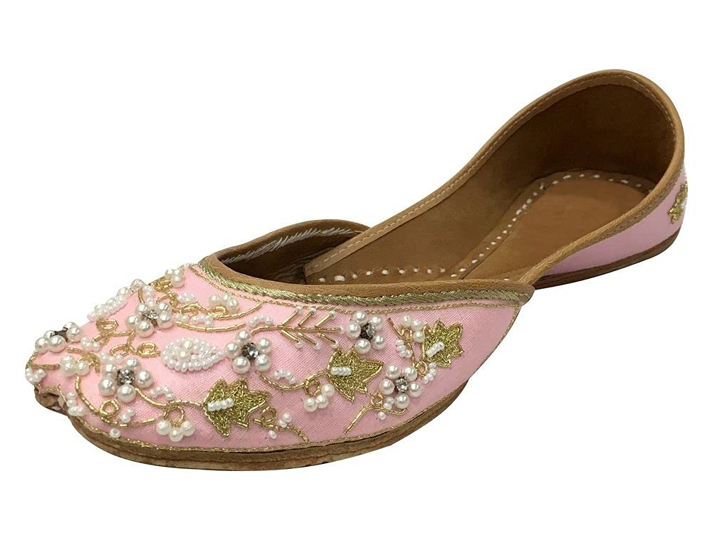 Step n StyleLeather Flip-Flops Mojari Juti Khussa Traditional Handmade Women Shoes