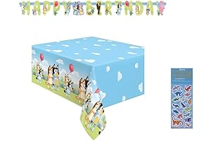 Bluey Kids Birthday Party Table Cover